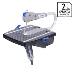 DREMEL - Sierra caladora de banco + 10 accesorios.