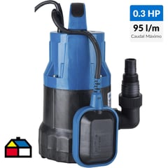 HUMBOLDT - Electrobomba sumergible 0,3 HP 95 l/min