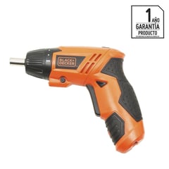 BLACK+DECKER - Atornillador inalámbrico 4,8V 3,5 mm