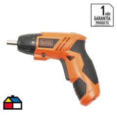 BLACK+DECKER - Atornillador inalámbrico 4,8V 3,5 mm