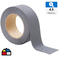 ALTE - Cinta antideslizante 4,8 cm 4,5 m gris