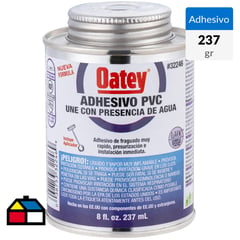 OATEY - Adhesivo PVC 237 ml Humedad Profesional