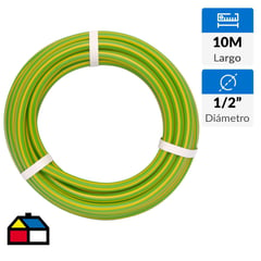 ERGO - Manguera 10 m verde Verde/Amarillo