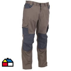 UBERMANN - Pantalón dakota pierna desmontable canvas café talla xl