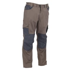 UBERMANN - Pantalón dakota pierna desmontable canvas café talla xl