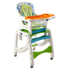 KIDSCOOL - Silla de comer para bebé 100x61x50 cm azul