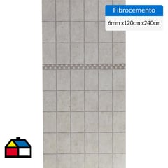 PIZARREÑO CEDRAL - Fibrocemento Simplísima 6 mm 120x240 cm