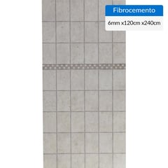 PIZARREÑO CEDRAL - Fibrocemento Simplísima 6 mm 120x240 cm Rapolano Beige