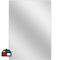 KLIPEN - Espejo para baño 70x100x0,5 cm Blanco