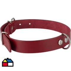 PETIZOOS - Collar para perro 75x3 cm de suela rojo