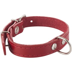 PETIZOOS - Collar para perro 40x2 cm de suela rojo