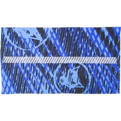 BRIGHT WOLF - Bandana reflectante 15,4x13,4x3,7cm tela azul