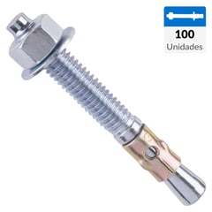 MAMUT - Perno anclaje 3/8 x 3" 100 un