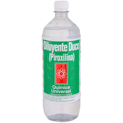 QUIMICA UNIVERSAL - Diluyente duco 1 lt Transparente