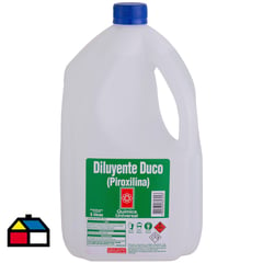 QUIMICA UNIVERSAL - Diluyente duco 5 lt Transparente