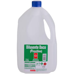 QUIMICA UNIVERSAL - Diluyente duco 5 lt Transparente