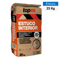 TOPEX - Estuco interior 25 kg