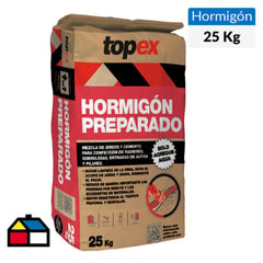TOPEX - Hormigón preparado 25 kg