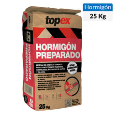 TOPEX - Hormigón preparado 25 kg