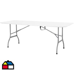 JUST HOME COLLECTION - Mesa Plegable Tipo Maleta 244cm blanco