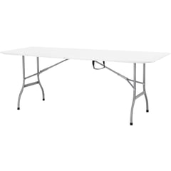 JUST HOME COLLECTION - Mesa Plegable Tipo Maleta 244cm blanco