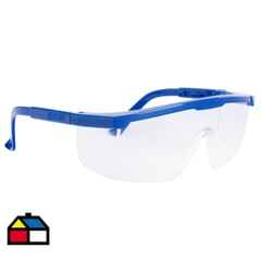 REDLINE - Lente de seguridad sky blue visor claro