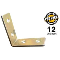 FIXSER - Set de escuadras para silla 1 1/2" 12 unidades