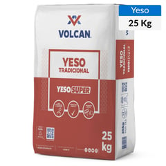 VOLCAN - Yeso Súper Volcán saco 25 kg