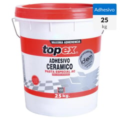 TOPEX - Adhesivo Cerámico Muro Superficie Flexible 25 kg