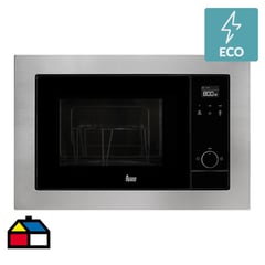 TEKA - Microondas eléctrico empotrable 20 litros negro/inox