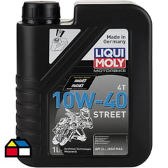 LIQUI MOLY - Aceite sintético para moto 1 litro botella