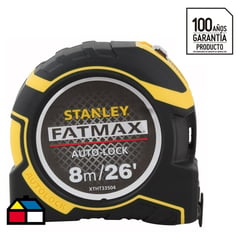 STANLEY - Huincha de medir 8 metros fatmax