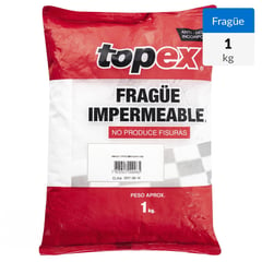 TOPEX - Fragüe Gris Plata 1 kg