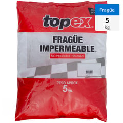 TOPEX - Fragüe Gris Plata 5 kg