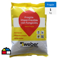 WEBER - Fragüe Gris 1 kg