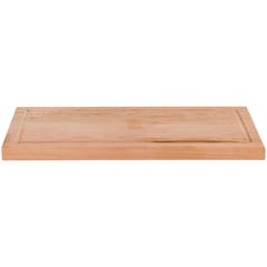 JUST HOME COLLECTION - Tabla para picar madera 24x48 cm café