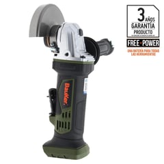 BAUKER - Esmeril angular inalámbrico 4,5" 18V sin batería