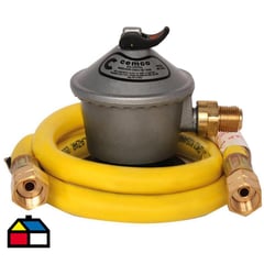 CEMCO - Kit regulador + manguera de gas 3/8" 100 cm