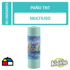 KLEINE WOLKE - Rollo de paños multiuso de TNT 50 unidades