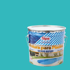 SIPA - Pintura para piscina mate 4 gl celeste