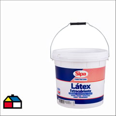 SIPA - Pintura Látex Extracubriente Mate 4 galón(es) Blanco