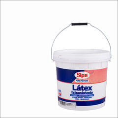 SIPA - Pintura Látex Extracubriente Mate 4 galón(es) Blanco