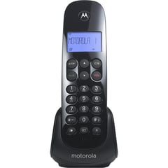 MOTOROLA - Teléfono inalámbrico negro