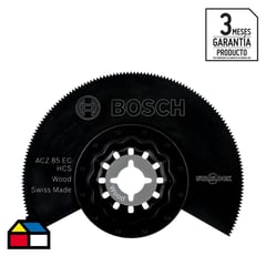 BOSCH - Hoja OMT segment para madera 85 mm