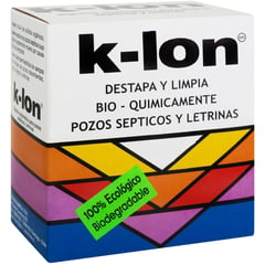 K LON - Limpiador de Fosas Sépticas 500 gr 10 Sobres