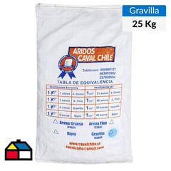 GENERICO - Gravilla Sac 25 kilos