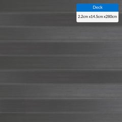 NEWTECHWOOD - Deck WPC 280 x 14,5 x 2,2 cm Gris