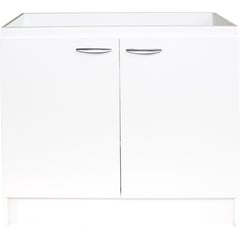 KHOR - Mueble lavaplato melamina 80 cm blanco