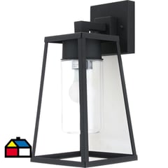 JUST HOME COLLECTION - Farol de muro 60 W negro