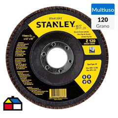 STANLEY - Disco de lija traslapado 4,5"